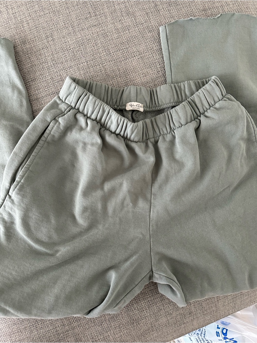 Brandy Melville soft olive green sweatpants